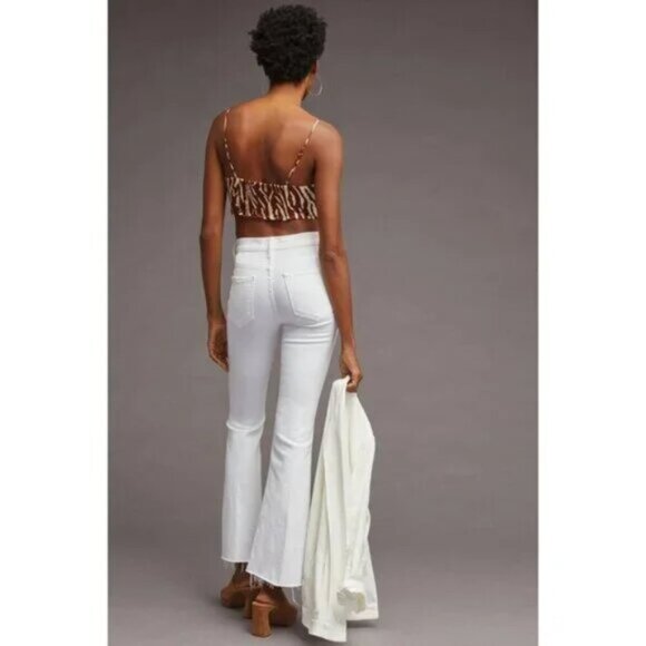 MOTHER The Weekender Fray Jeans in Wash Fairest Of Them All Size US 29 - Picture 4 of 14